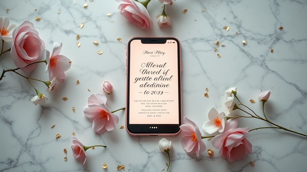 Digitale Einladung: Modern, easy & stressfrei